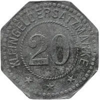 20 Pfennig - Regen Anna Roth Waldbeeren and Pilze Grosshandlung