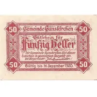 50 Heller Gunskirchen