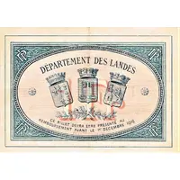 1 Franc - Chambre de Commerce de Mont-de-Marsan 40