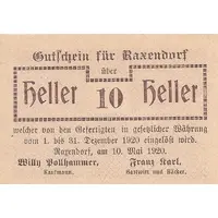10 Heller Raxendorf