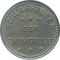 50 Pfennigs - Radlin Schlafhäuser der Emmagrube