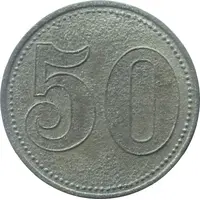 50 Pfennigs - Radlin Schlafhäuser der Emmagrube