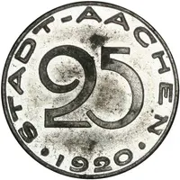 25 Pfennig - Aachen