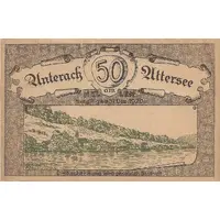 50 Heller Unterach am Attersee