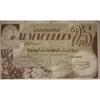 25 Céntimos Almacelles