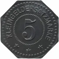 5 Pfennig - Hagenau J. Kleemann
