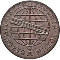 80 Reis - João Prince Regent Rio de Janeiro mint
