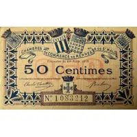 50 Centimes - Chambres de Commerce de Rennes et de St Malo [35]