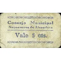5 Céntimos Noguerones de Alcaudete