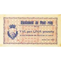 1 Peseta Mont-roig