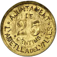 25 Centimos Ametlla del Vallès