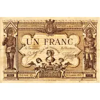 1 Franc - Chambre de Commerce de Poitiers and de la Vienne 86
