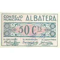 50 Céntimos Albatera