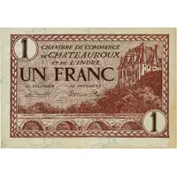 1 Franc - Chambre de Commerce de Chateauroux 36