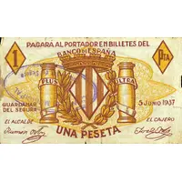 1 Peseta Guardamar del Segura