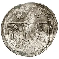 1 Pfennig - Ernest I, Rudolph IV and Wolfgang