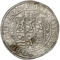 1 Daalder 'Leicesterrijksdaalder' 6-fold arms