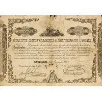 200 Reales de Vellón Junta de Moneda de Cataluña Default Category Banknotes Europe Spain Spain