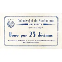 25 Décimas Calaceite