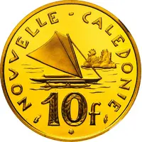 10 Francs Piedfort gold