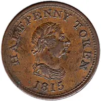 1/2 Penny - John Alexr. Barry Halifax