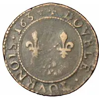 Double Tournois - Charles I 4th type