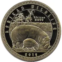 1000 Kwacha African Hippo