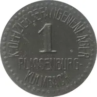 1 Pfennig - Plassenburg-Kulmbach K. Offiziergefangenenlager