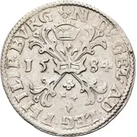 1 Daalder 'Burgundian kruisrijksdaalder' - Philip II