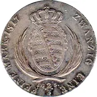 ⅔ Thaler - Frederick August I