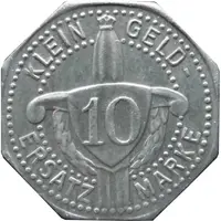 10 Pfennig - Freising-München Anton Schlüter