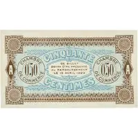 50 Centimes - Chambre de Commerce d'Auxerre [89]