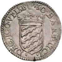 1 Testone - John Bartholomew Tizzone Coat of arms