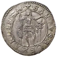 1 Testone - John Bartholomew Tizzone Coat of arms