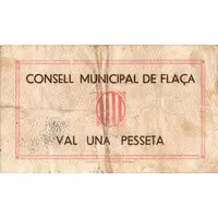 1 Peseta Flaçà