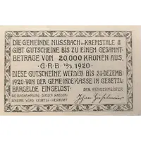 10 Heller Nussbach im Kremstal