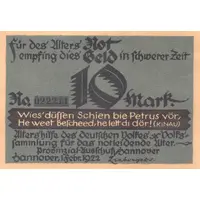 10 Mark Altershilfe des deutschen Volkes