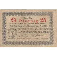 25 Pfennig Kaufmännischer Verein