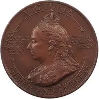 Medal - Victoria Diamond Jubilee, Spink, bronze