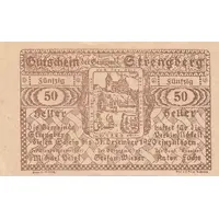 50 Heller Strengberg