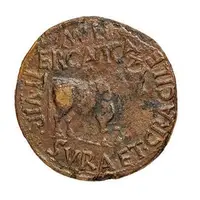 As - Caligula MVN ERCAVICA IIVIR SVRA ET CRACILE