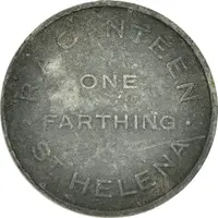 1 Farthing Royal Artillery Canteen, Saint Helena