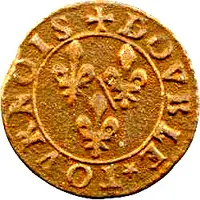 Double Tournois - Francis 16th type