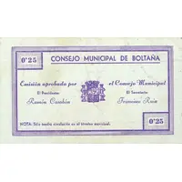 0.25 Pesetas Boltaña