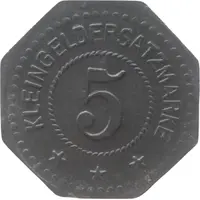 5 Pfennig - Riesenburg