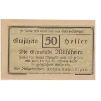 50 Heller Mühlheim