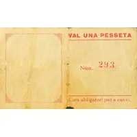 1 Peseta Tragó de Noguera