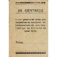 25 Céntimos Illana