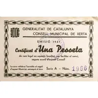 1 Peseta Xerta