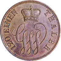 3 Pfennige - George William